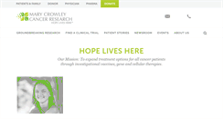 Desktop Screenshot of marycrowley.org